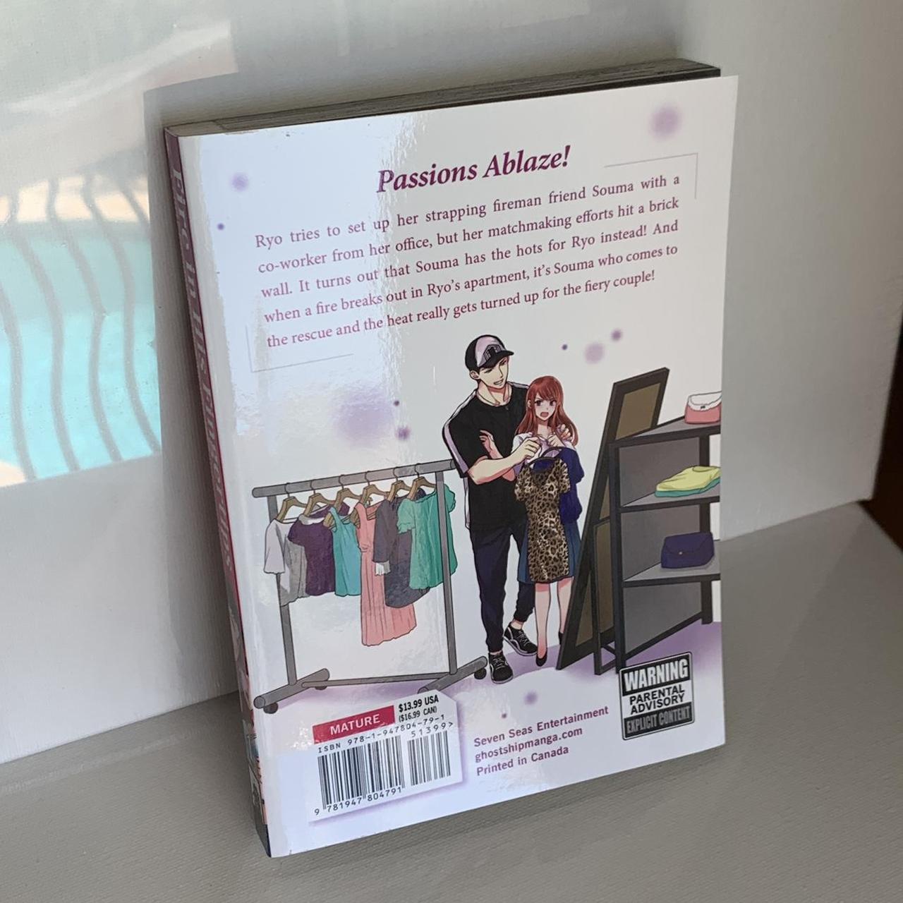 Fire In His Finger Tips Manga Fire in his Fingertips Manga in almost perfect... - Depop