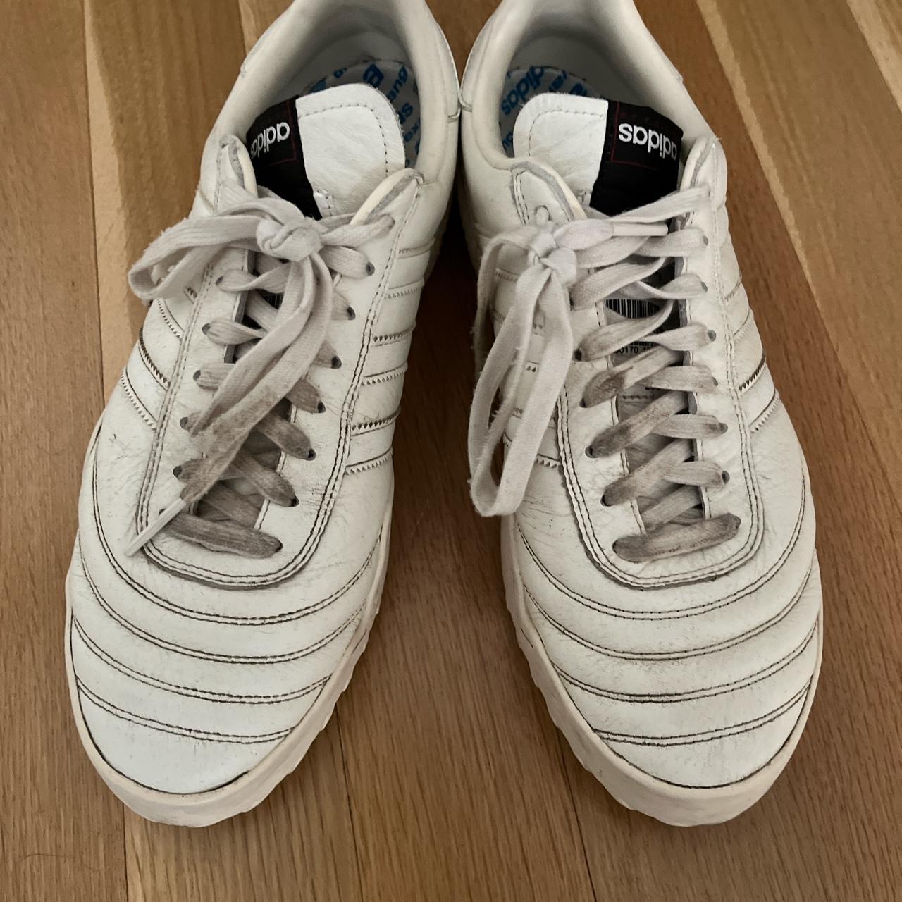 Alexander Wang Men's White and Grey Trainers
