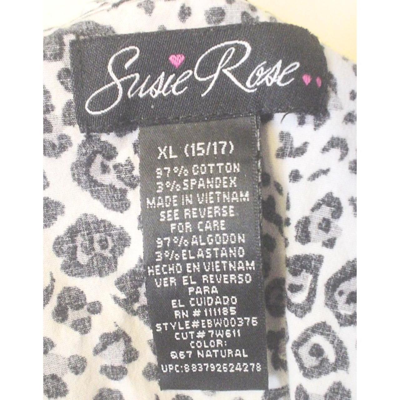 Susie Rose Women's Black and White Shirt (4)