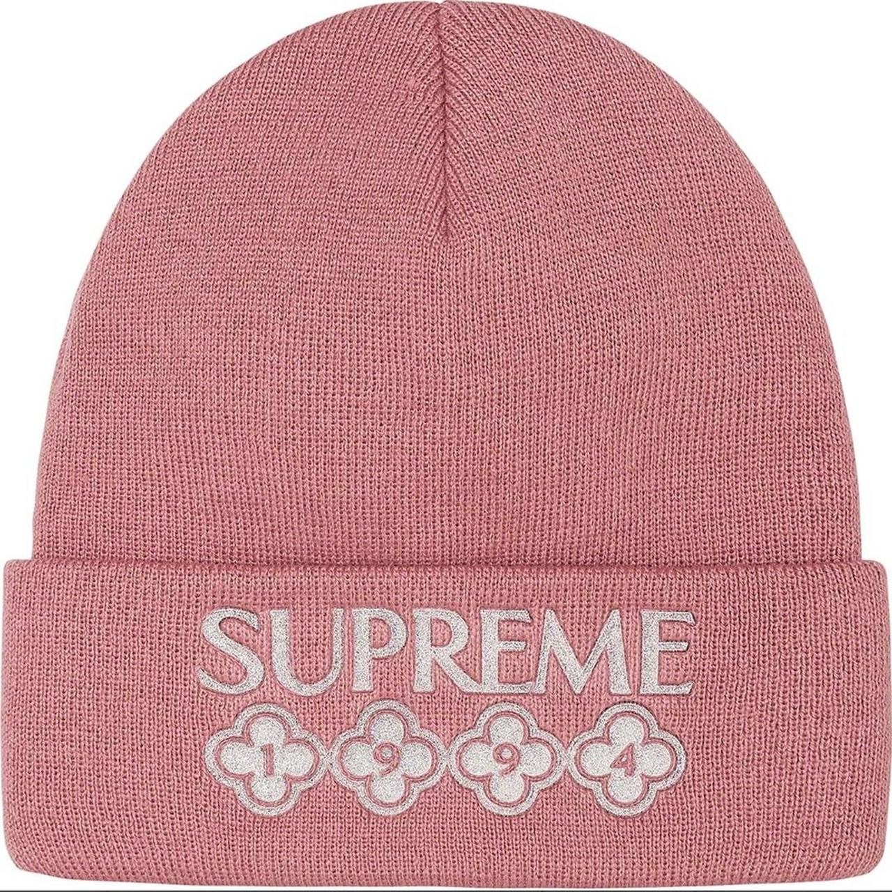 supreme beanie pink