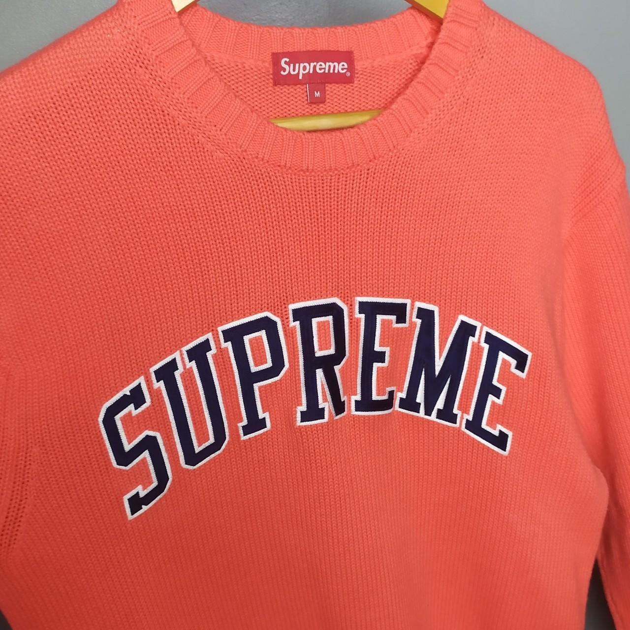 supreme tackle twill sweater