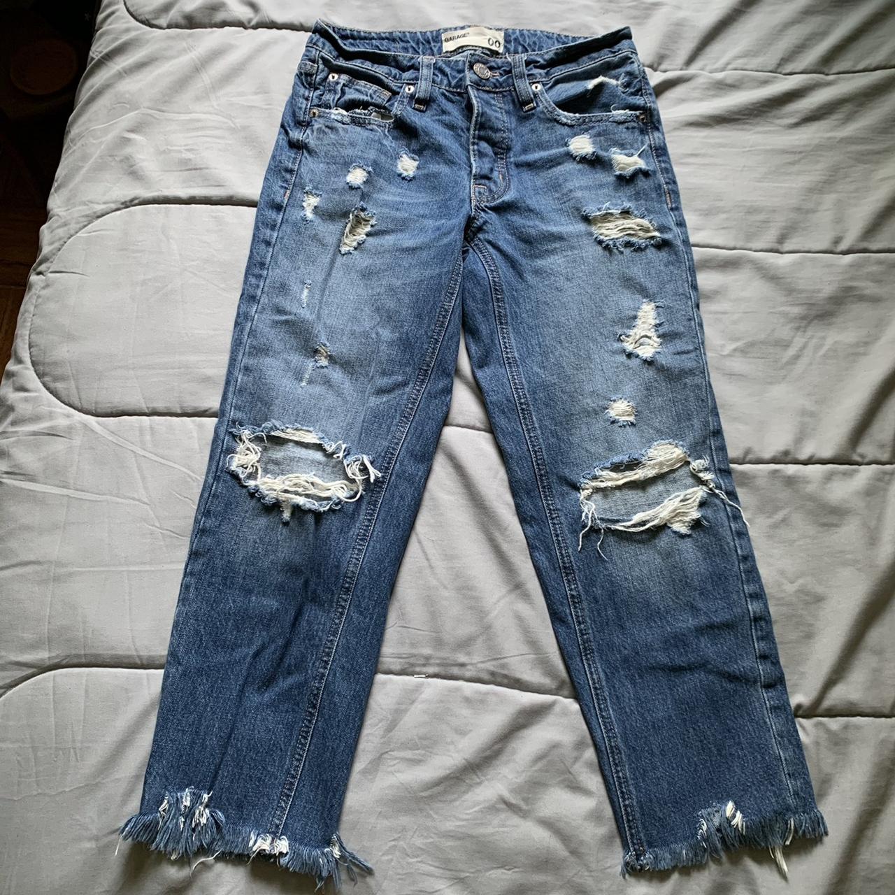 Garage Women's Blue Jeans | Depop