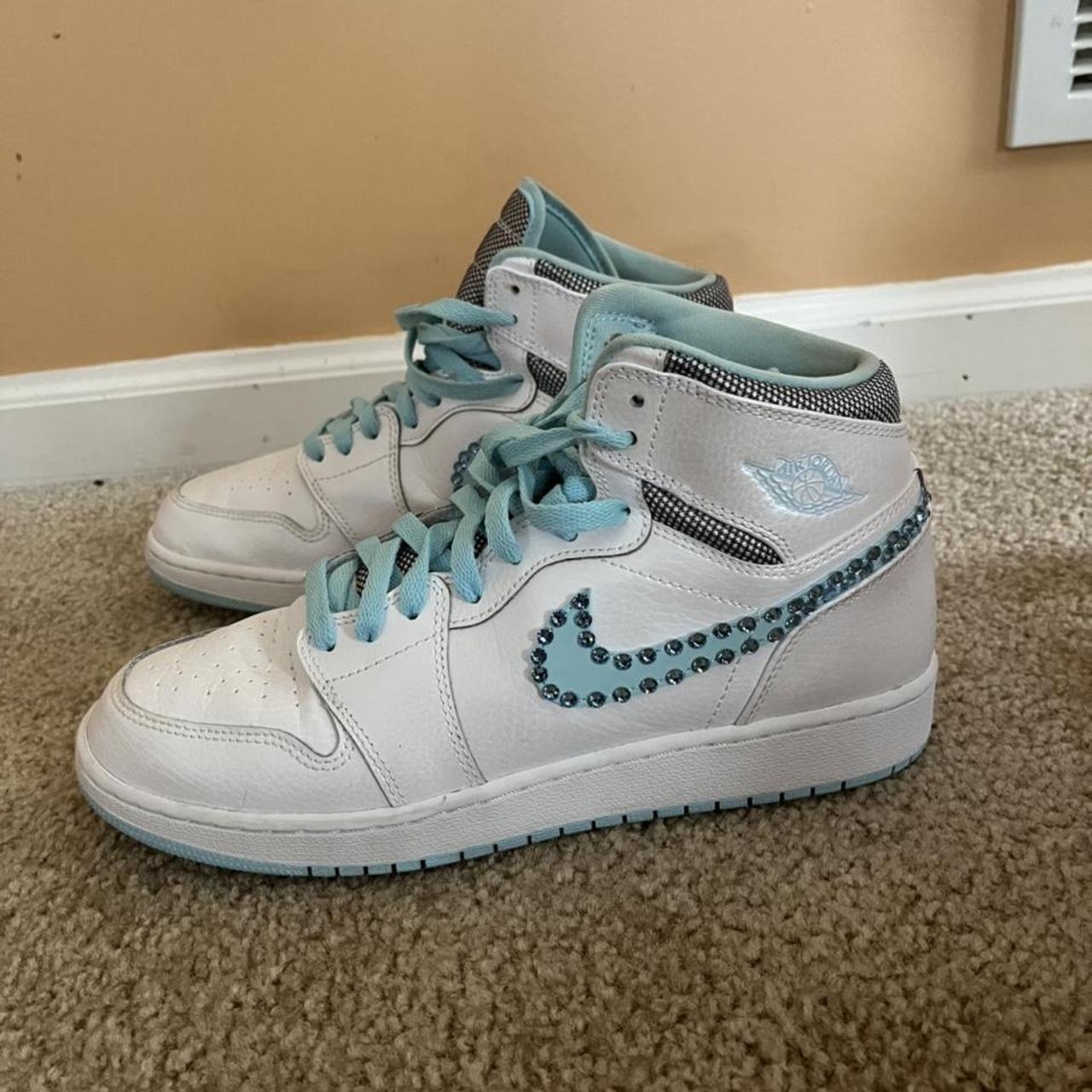 blinged out jordan 1