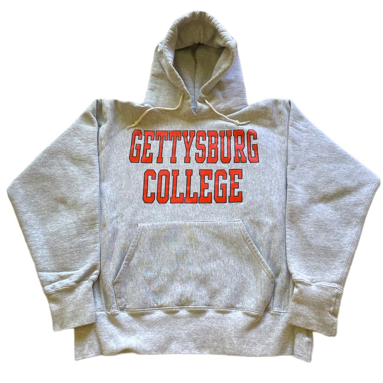 Vintage 90s Reverse Weave Style Gettysburg College...