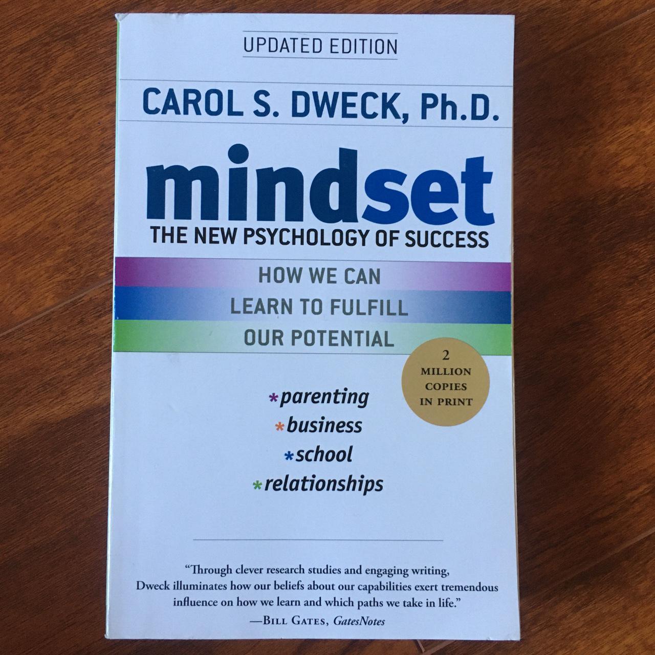 Mindset: The New Psychology of Success by Carol S.... - Depop