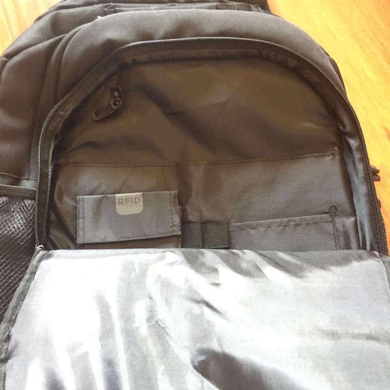 Men's Black and Silver Bag (4)