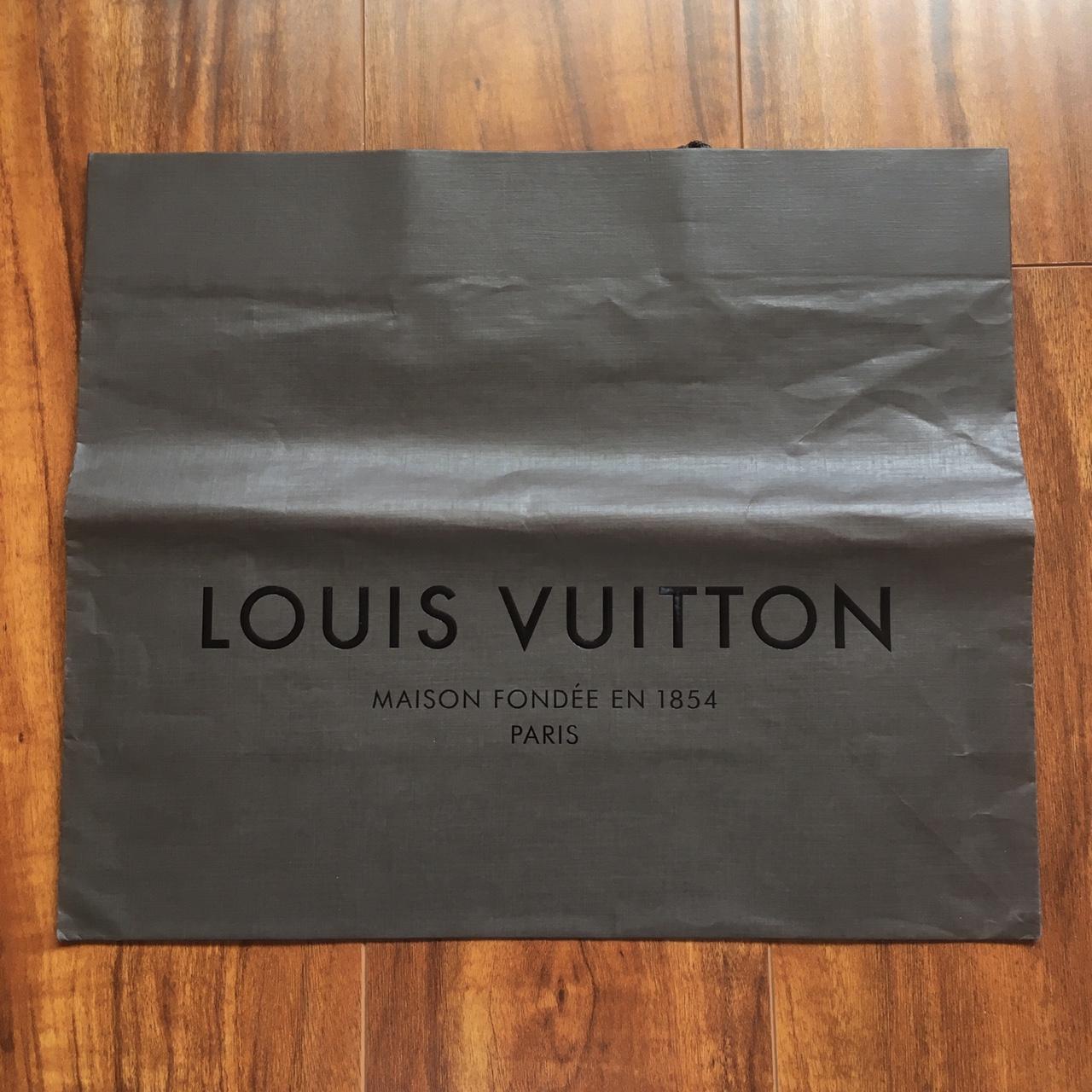louis vuitton paper bag • authentic • 13 x 15 #lv - Depop