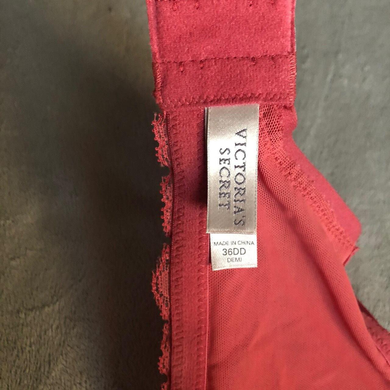 Product Image 4 - victoria’s secret demi bra, pinkish-red,