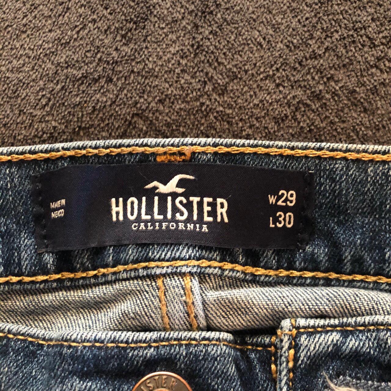 Hollister Co. Men's Blue Jeans (4)