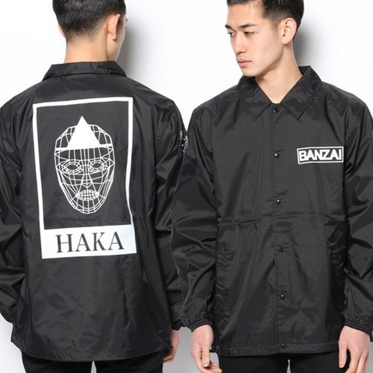 IN SEARCH OF • Banzai Haka jacket. Don’t play with...