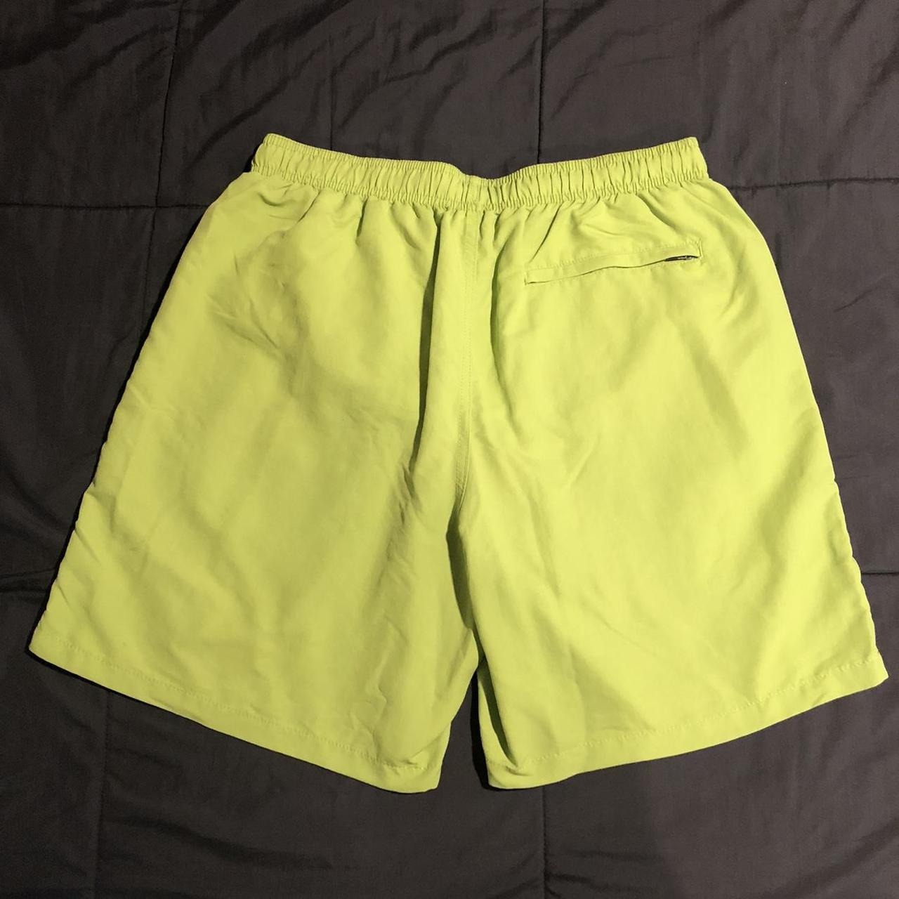 Stüssy Water Shorts (Neon Green) Men’s Size Medium... - Depop