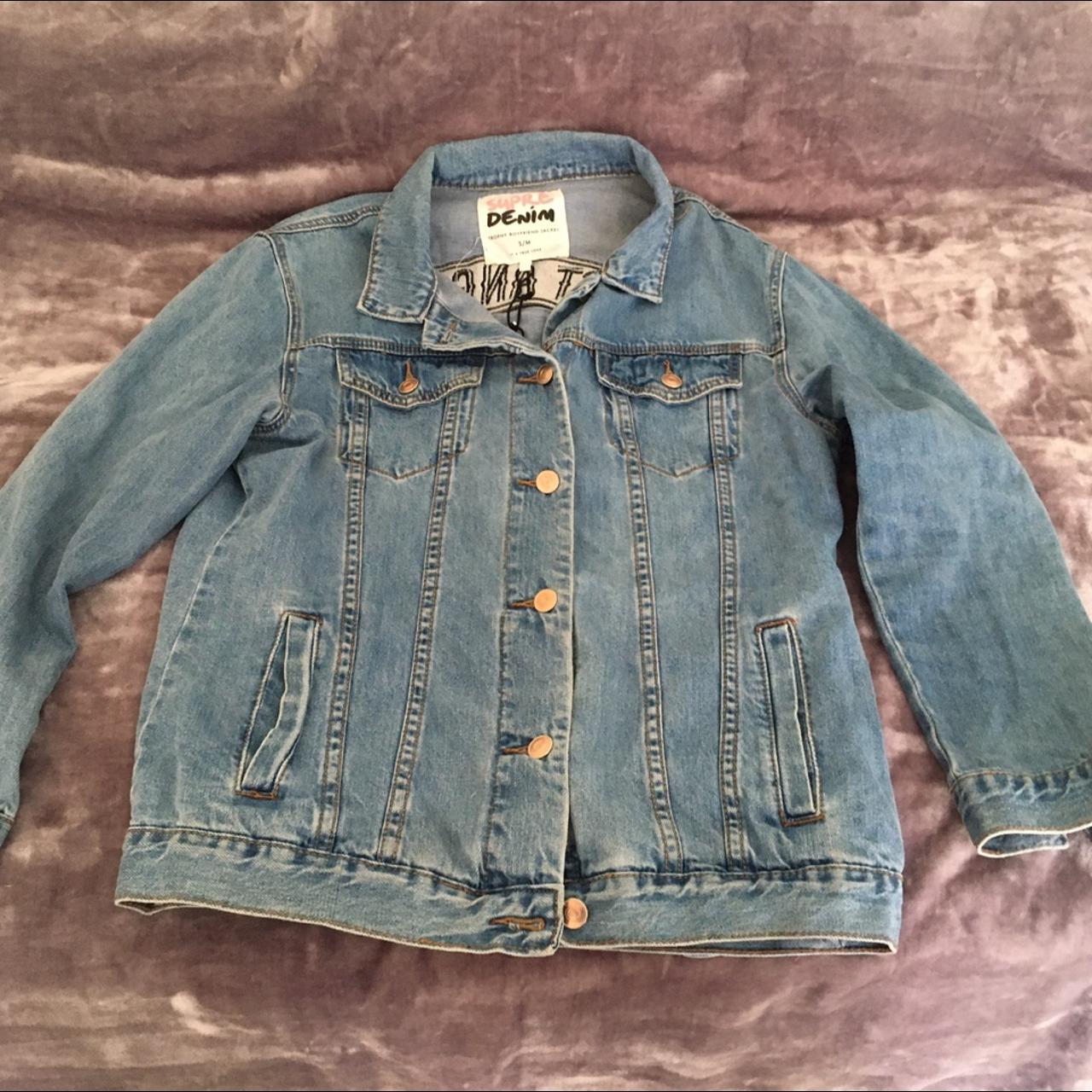 Supre hot sale denim jacket