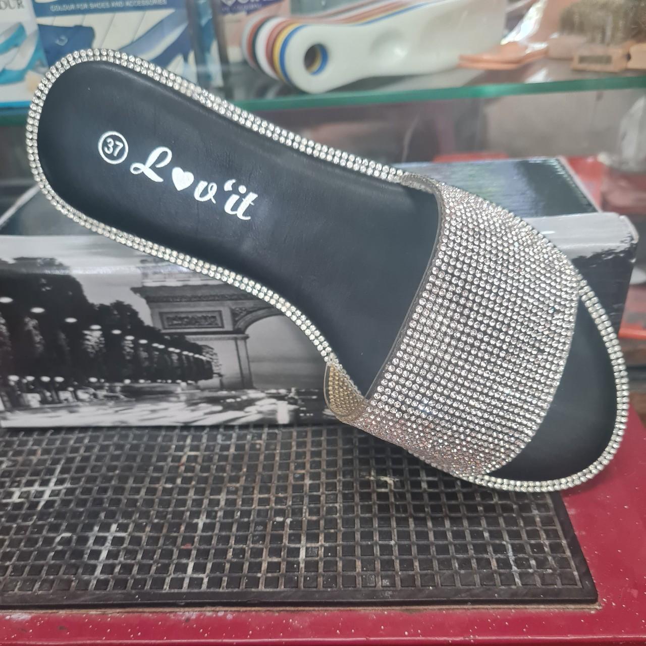 diamante sliders for women