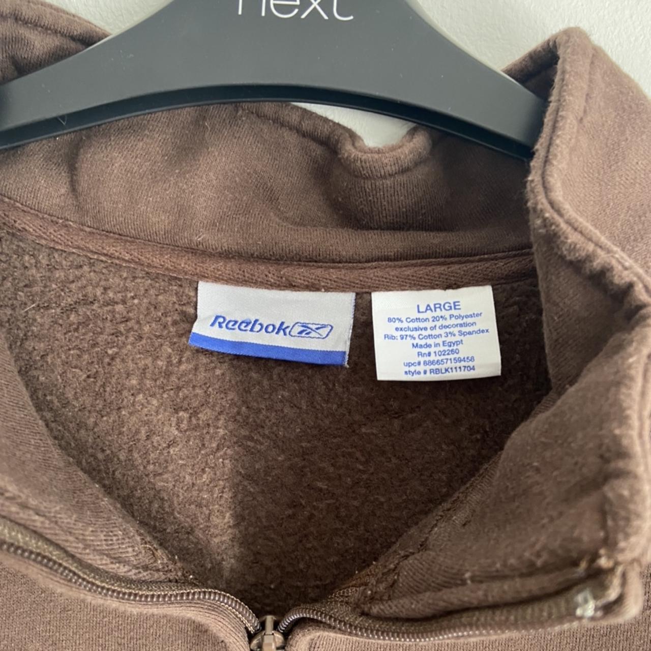 reebok classic half zip