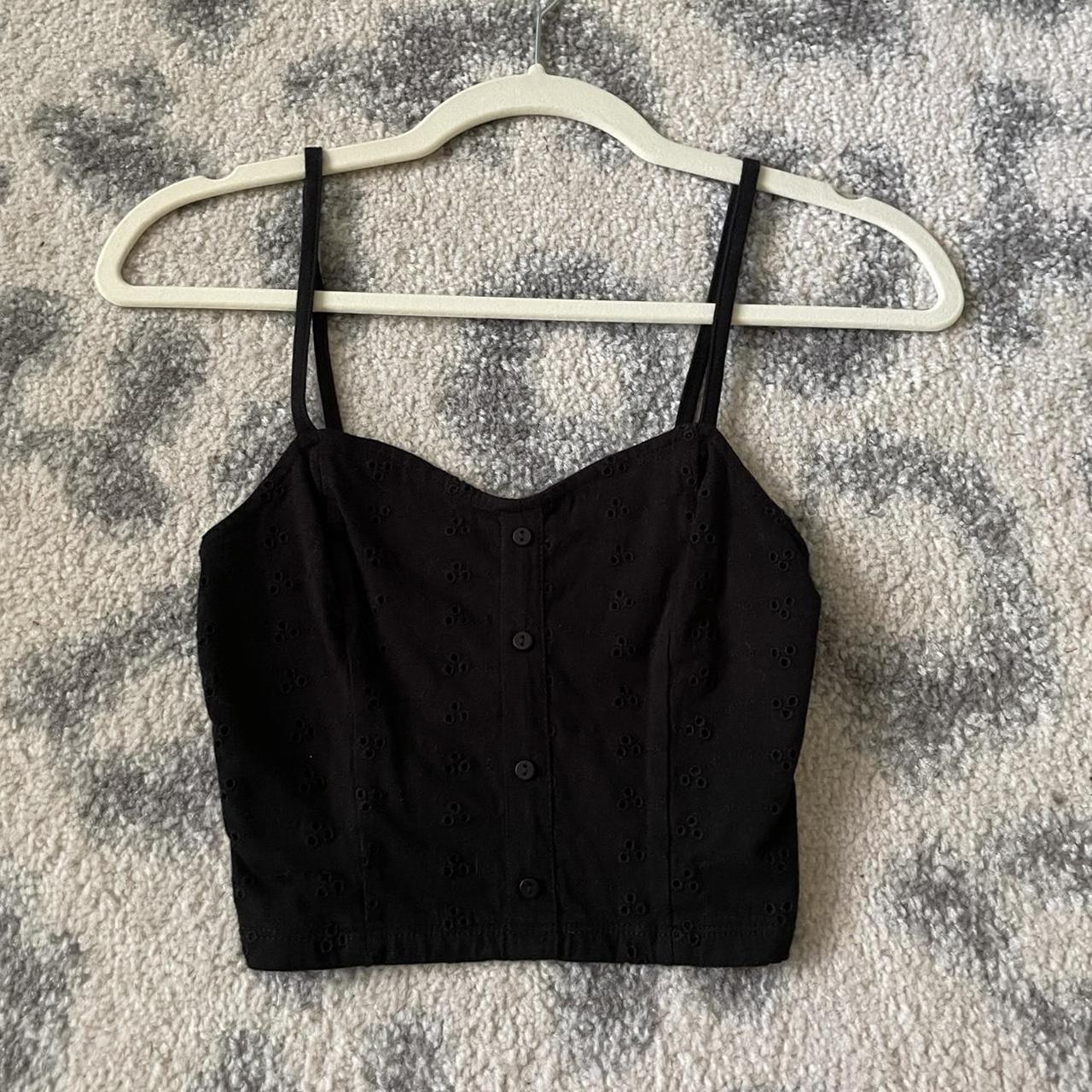 Primark Women's Black Vest Depop