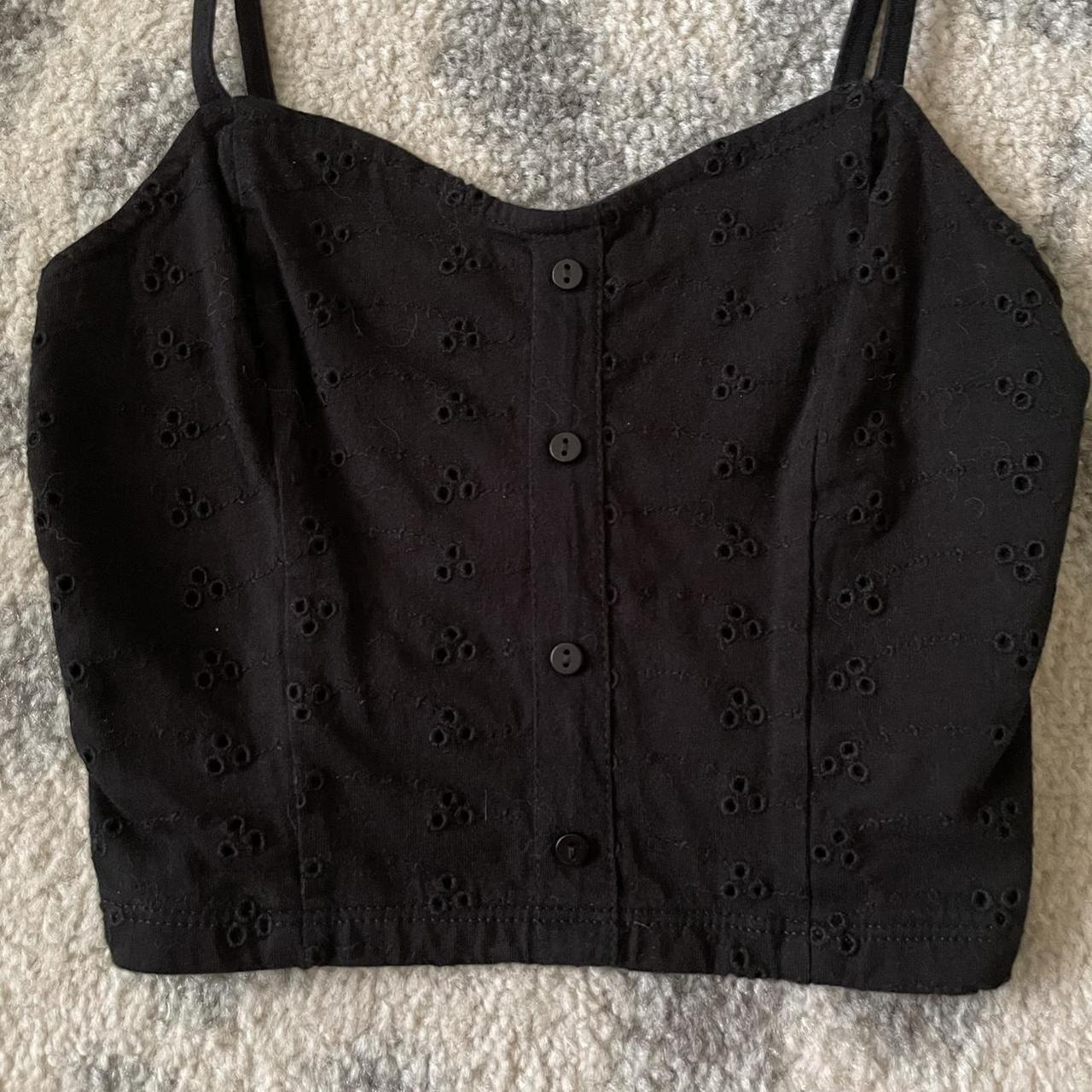 Primark Women's Black Vest Depop