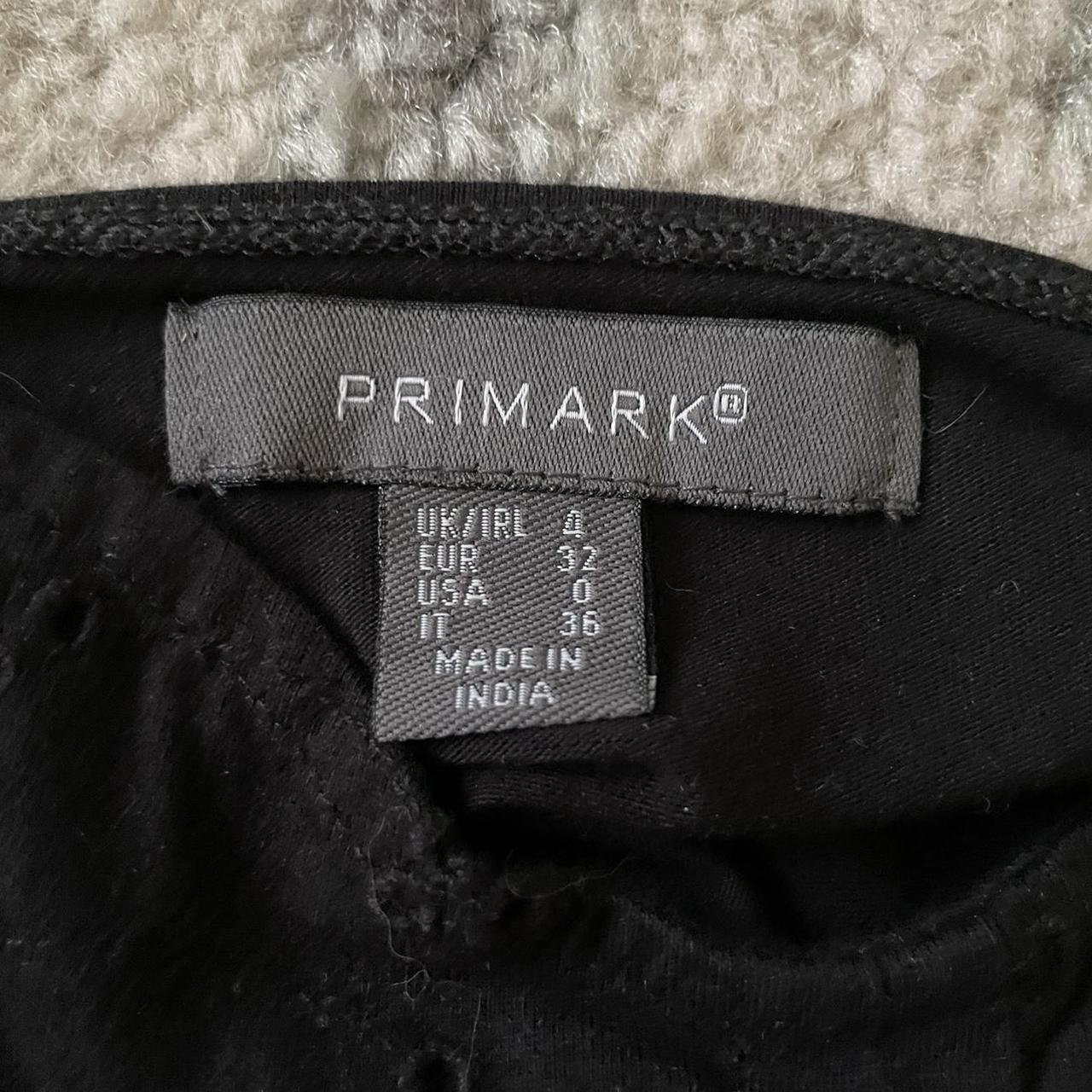 Primark Women's Black Vest Depop