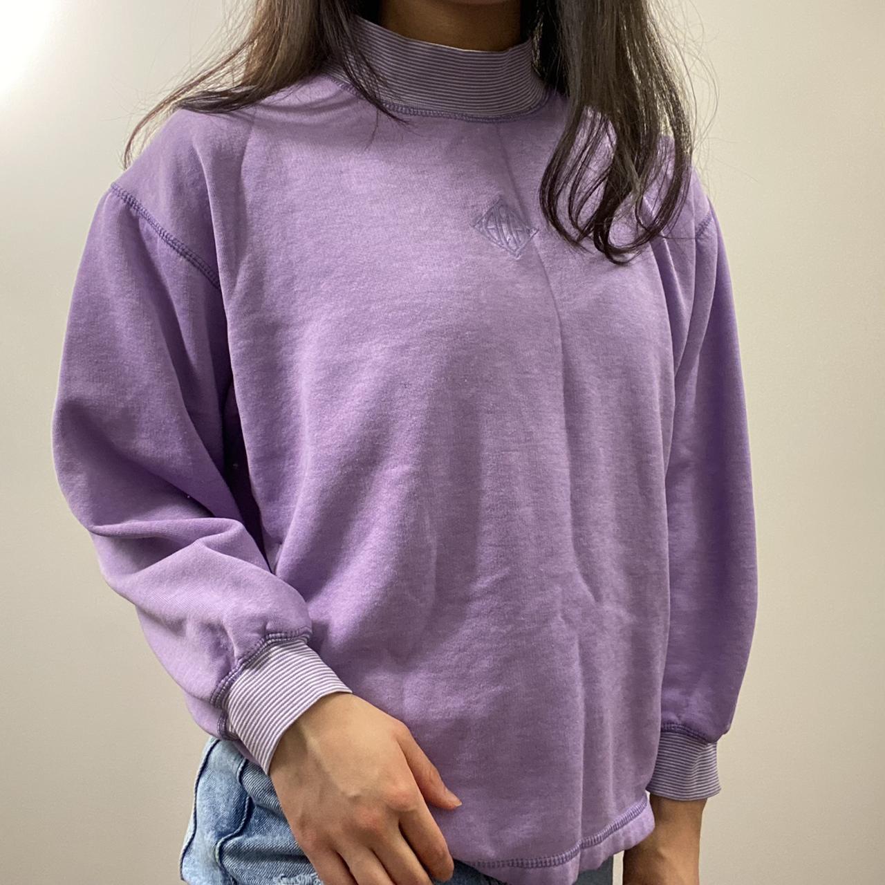Impressions Women's Purple Sweatshirt (2)