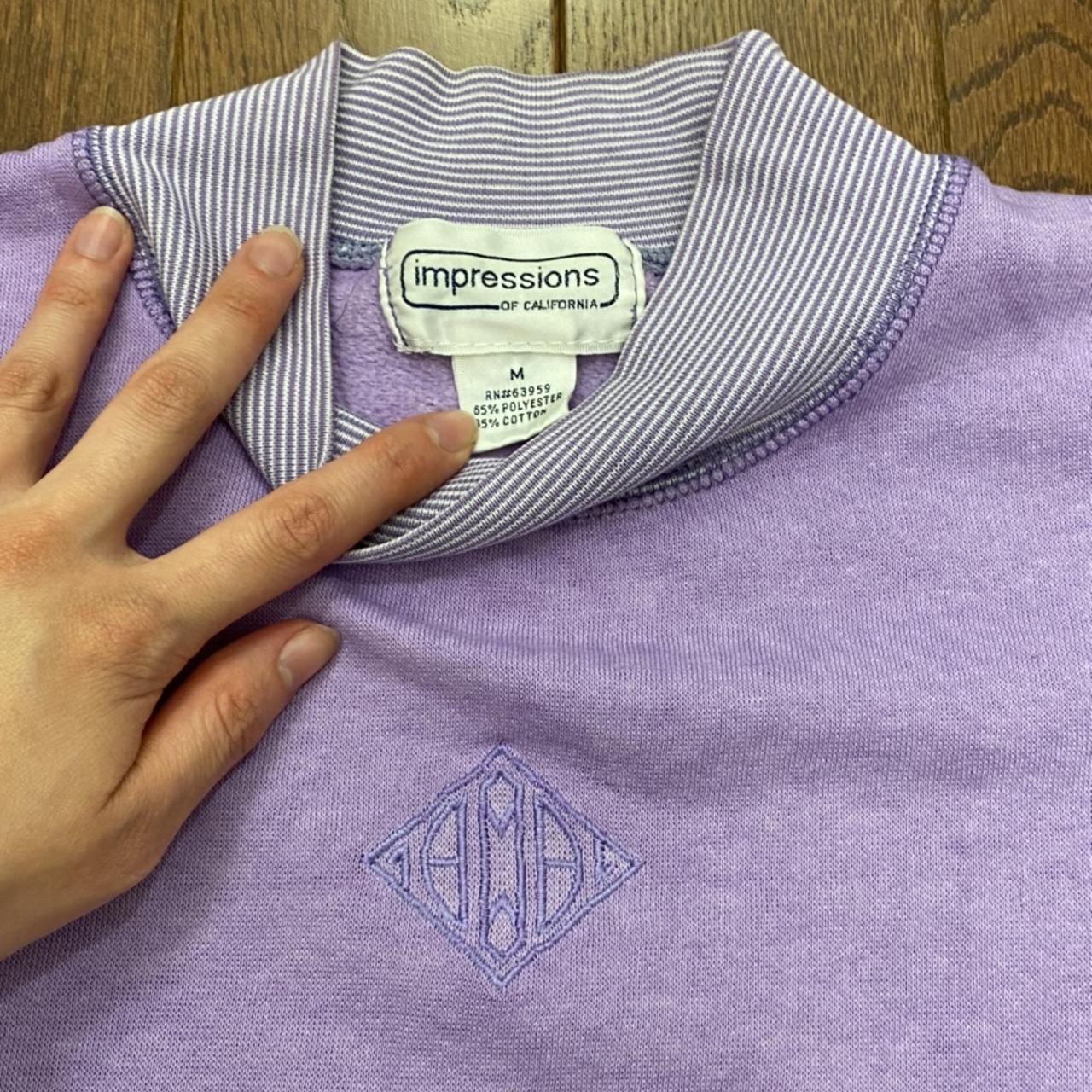 Impressions Women's Purple Sweatshirt (4)
