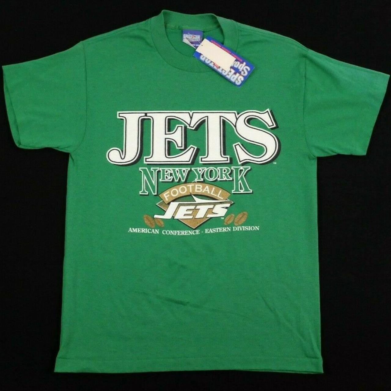 Vtg 1990s New York Jets T-Shirt Medium nfl... - Depop