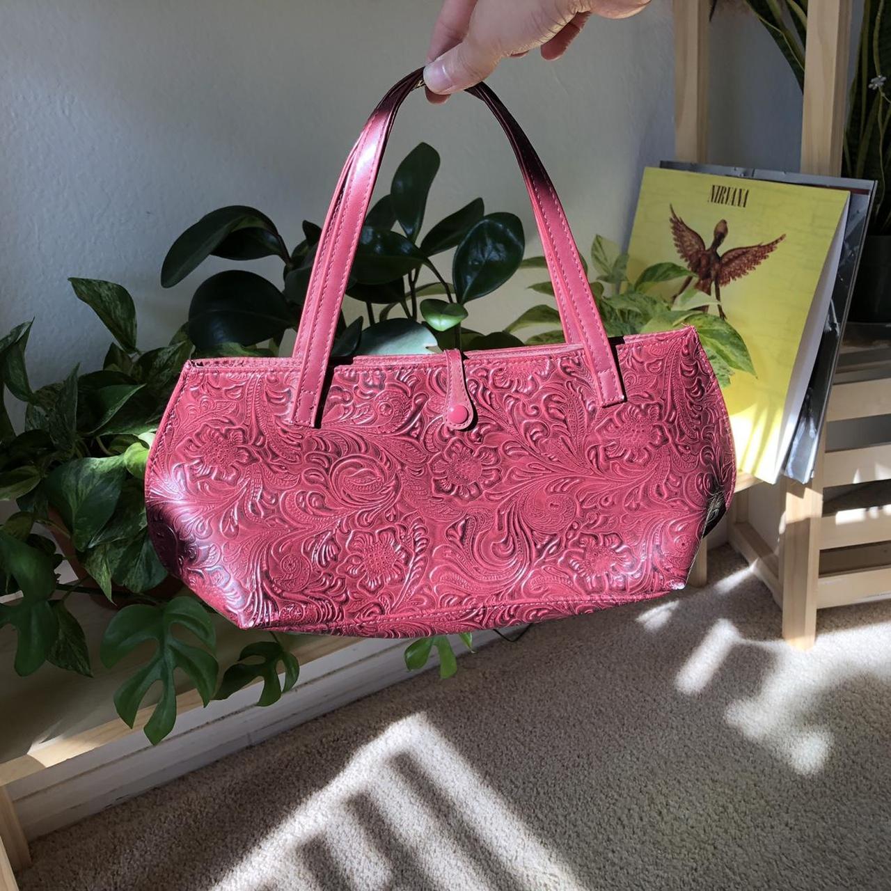 Victoria's Secret Women's Burgundy Bag Depop