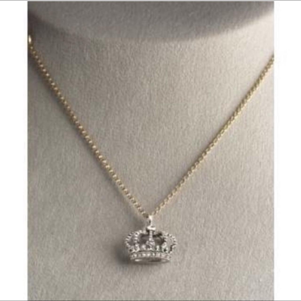 Juicy Couture, Jewelry, Juicy Couture Crown Necklace