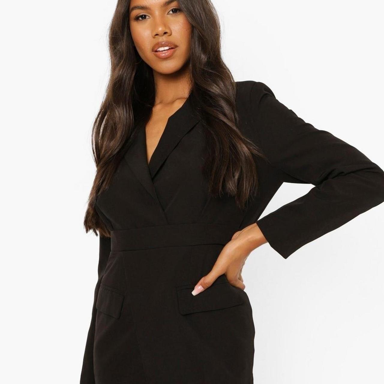 Tailored on sale wrap dress