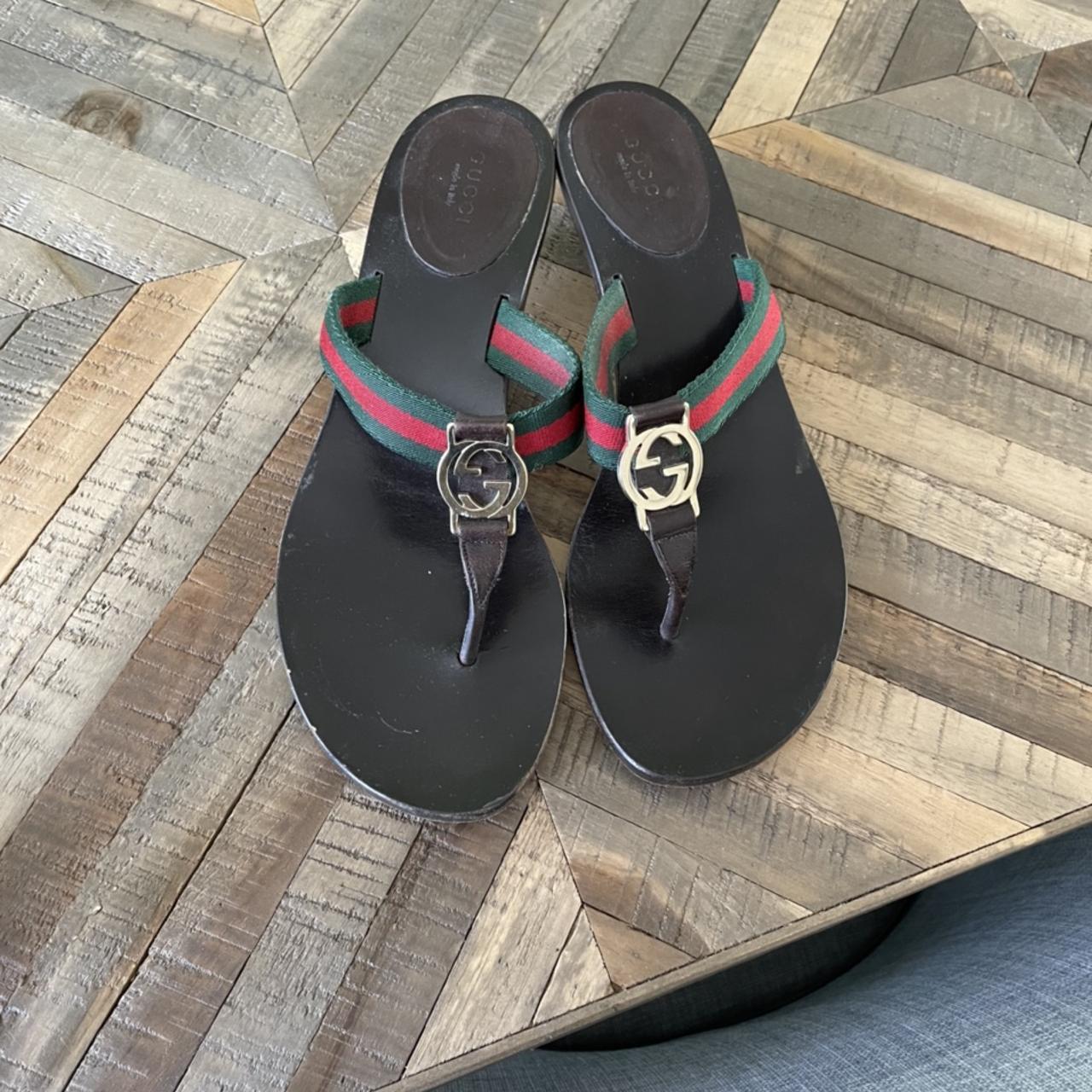 Original Gucci sandals, Luxury, Sneakers & Footwear on Carousell