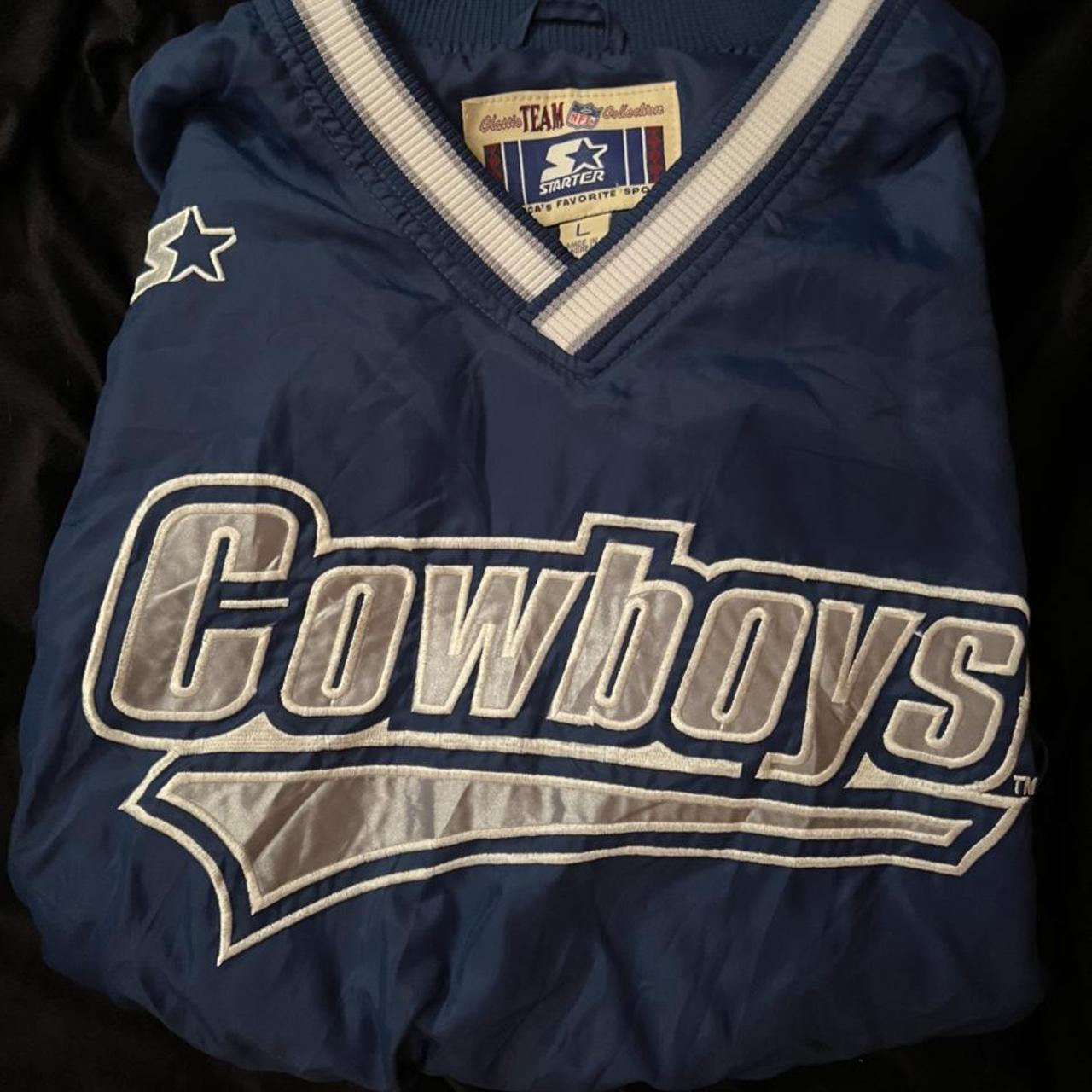 Dallas Cowboys Starter Jacket Size L #cowboysvtg - Depop