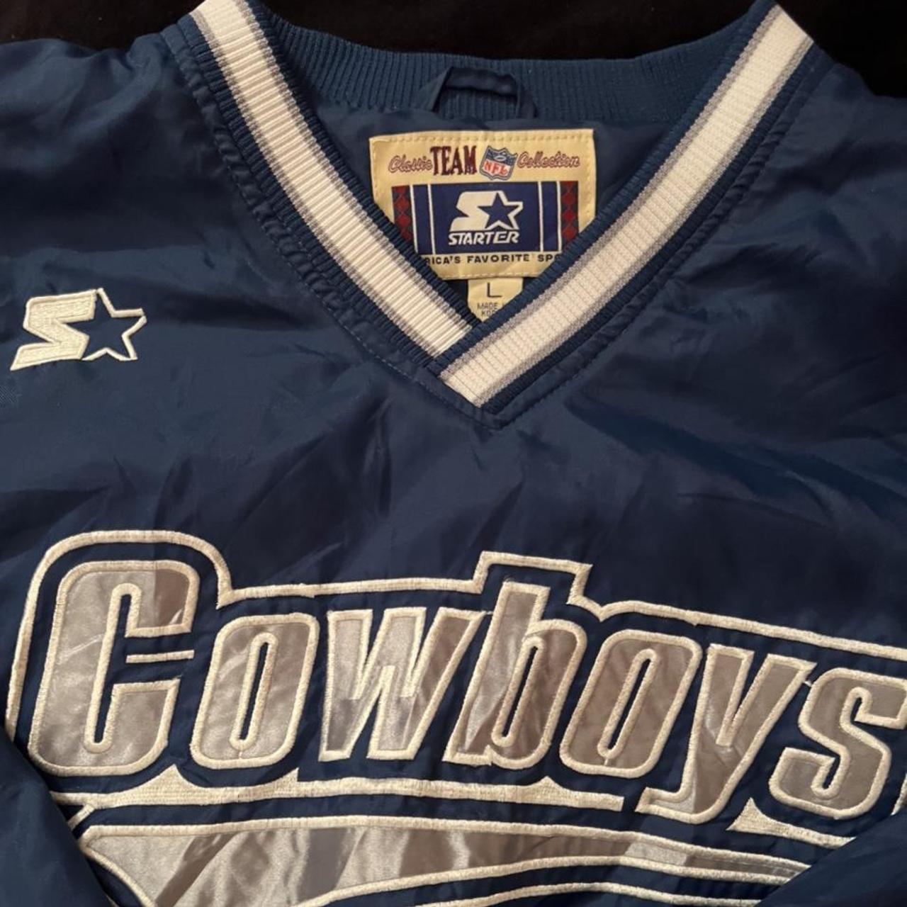 Dallas Cowboys Starter Jacket Size L #cowboysvtg - Depop