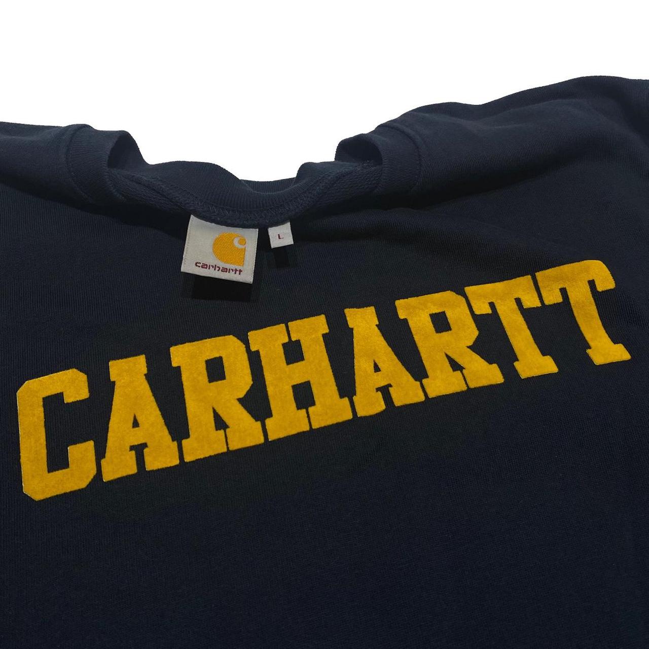 CARHARTT Spellout Crewneck Jumper / Crew Sweater in... - Depop