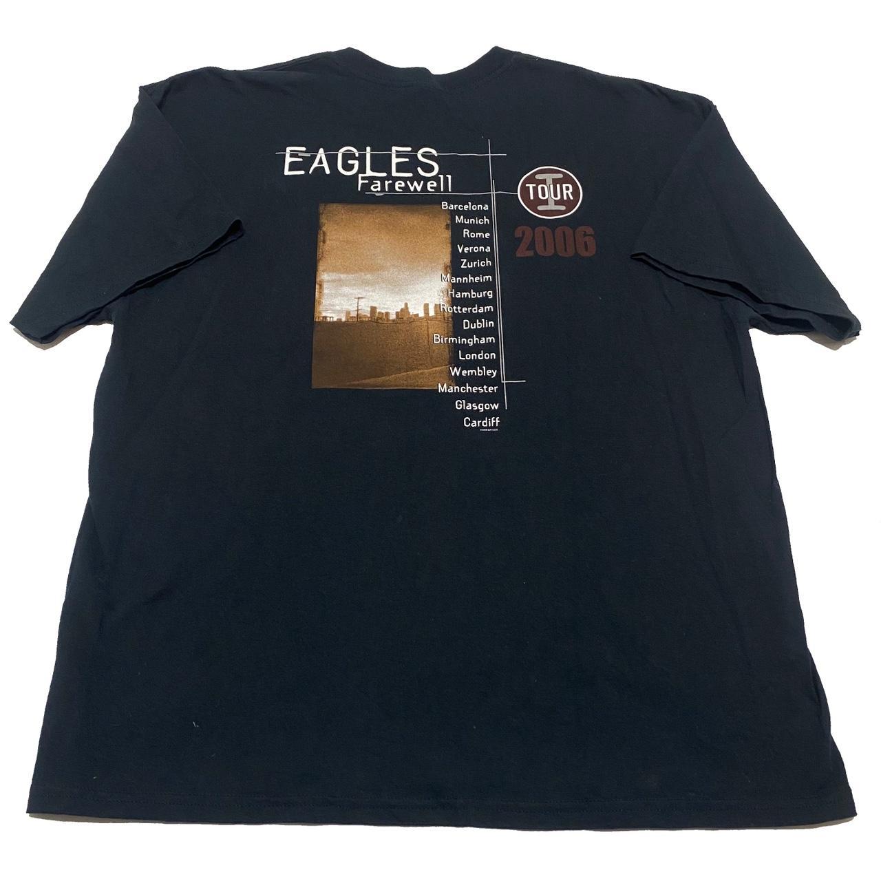 EAGLES Tour T shirt FAREWELL TOUR 2006 BAND Tee. Depop