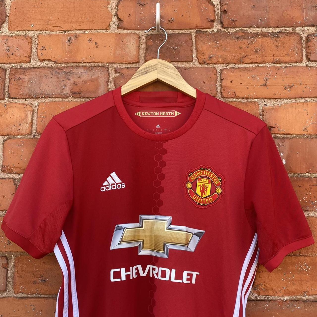 ADIDAS Manchester United FC Football Shirt / HOME... - Depop