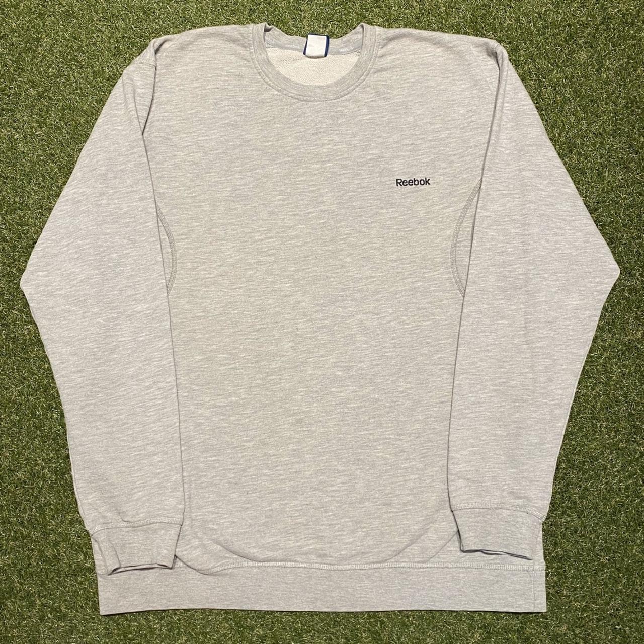 Reebok Men's Grey Jumper | Depop