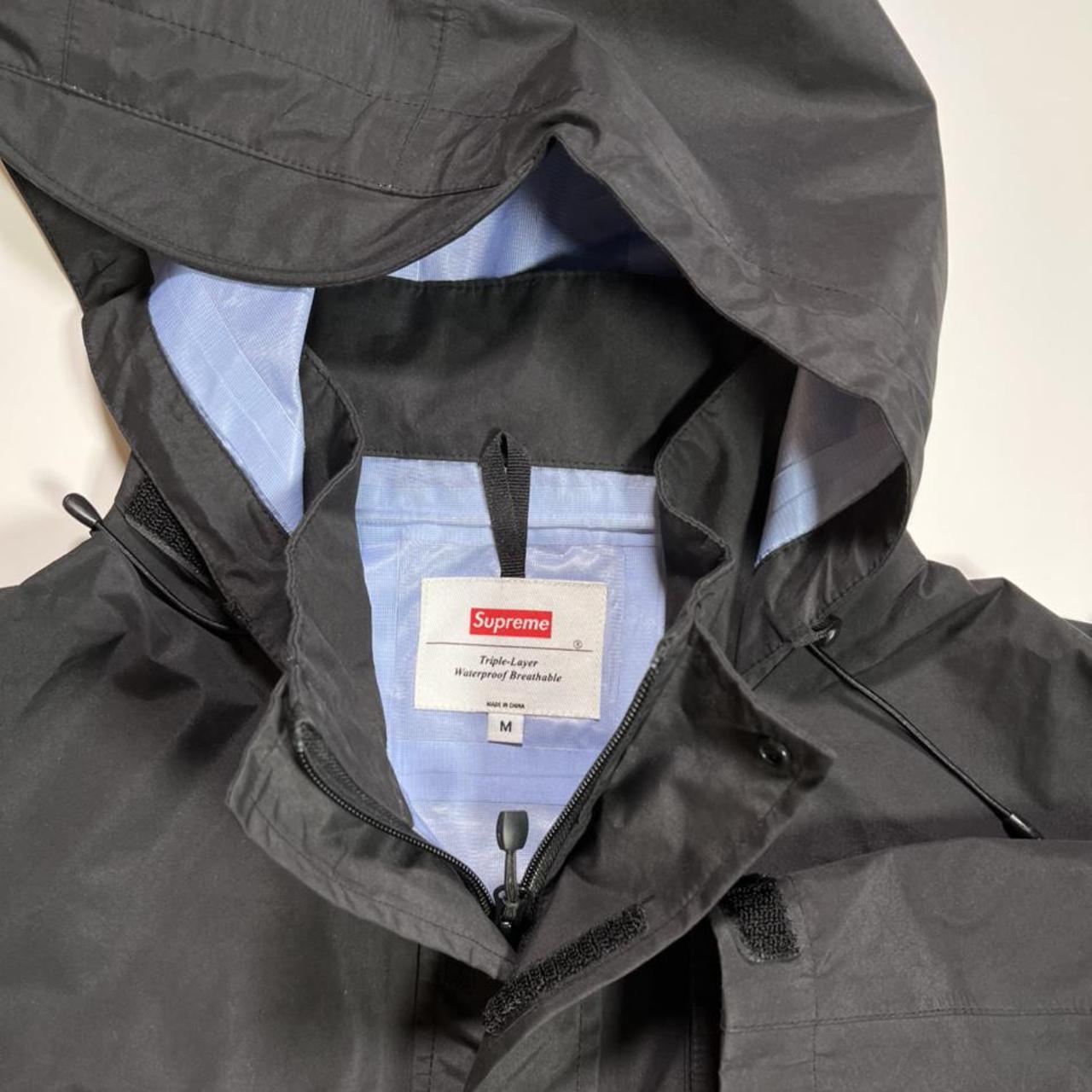 Supreme triple layer shop waterproof breathable jacket