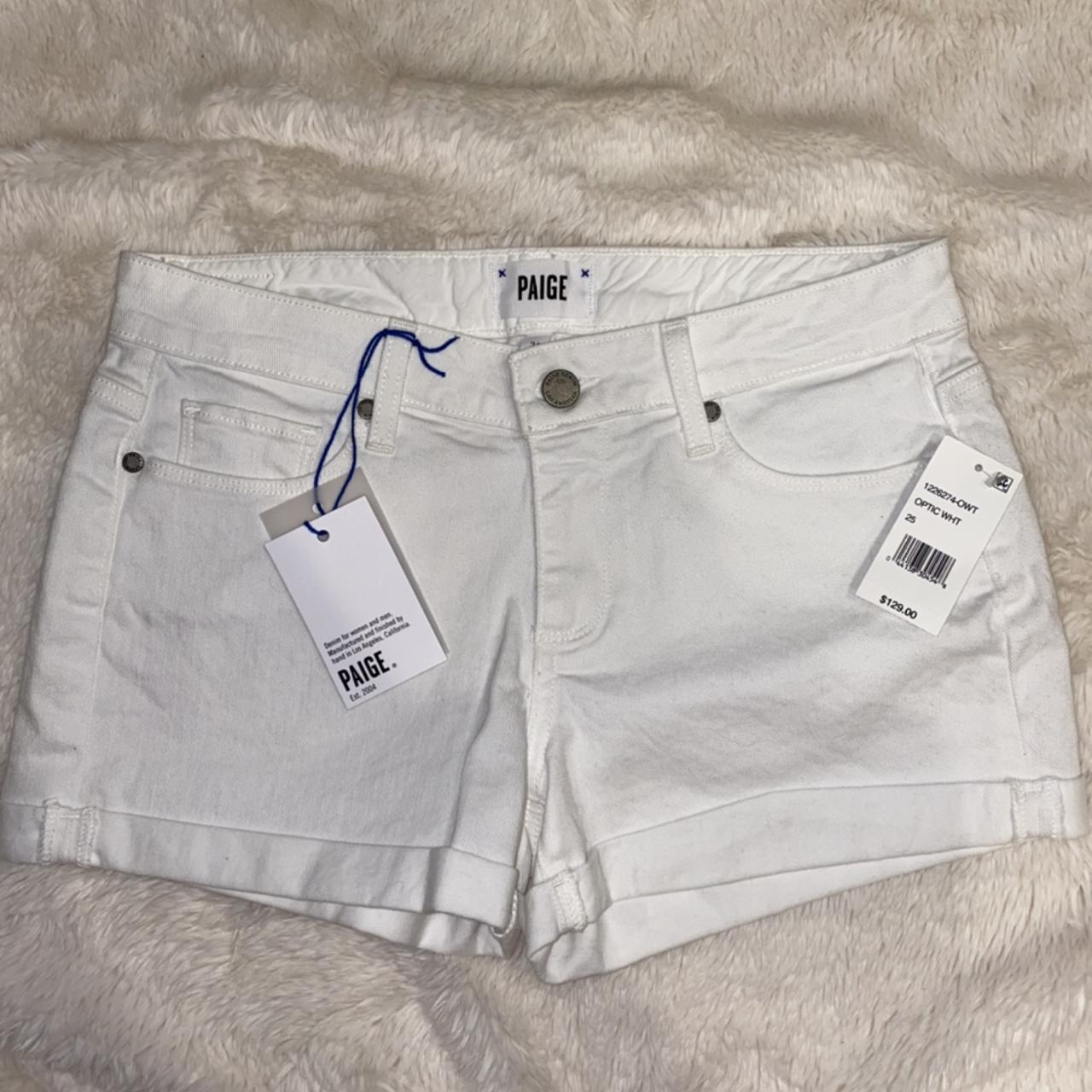 Paige jimmy jimmy shorts on sale white