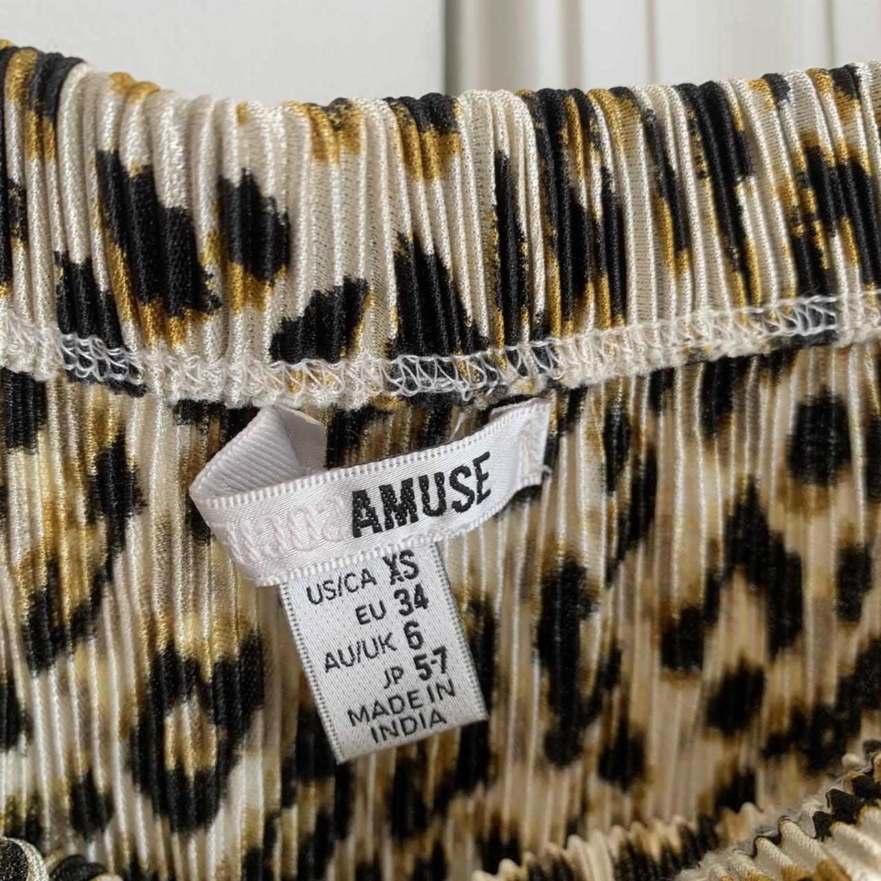 Amuse society leopard outlet dress