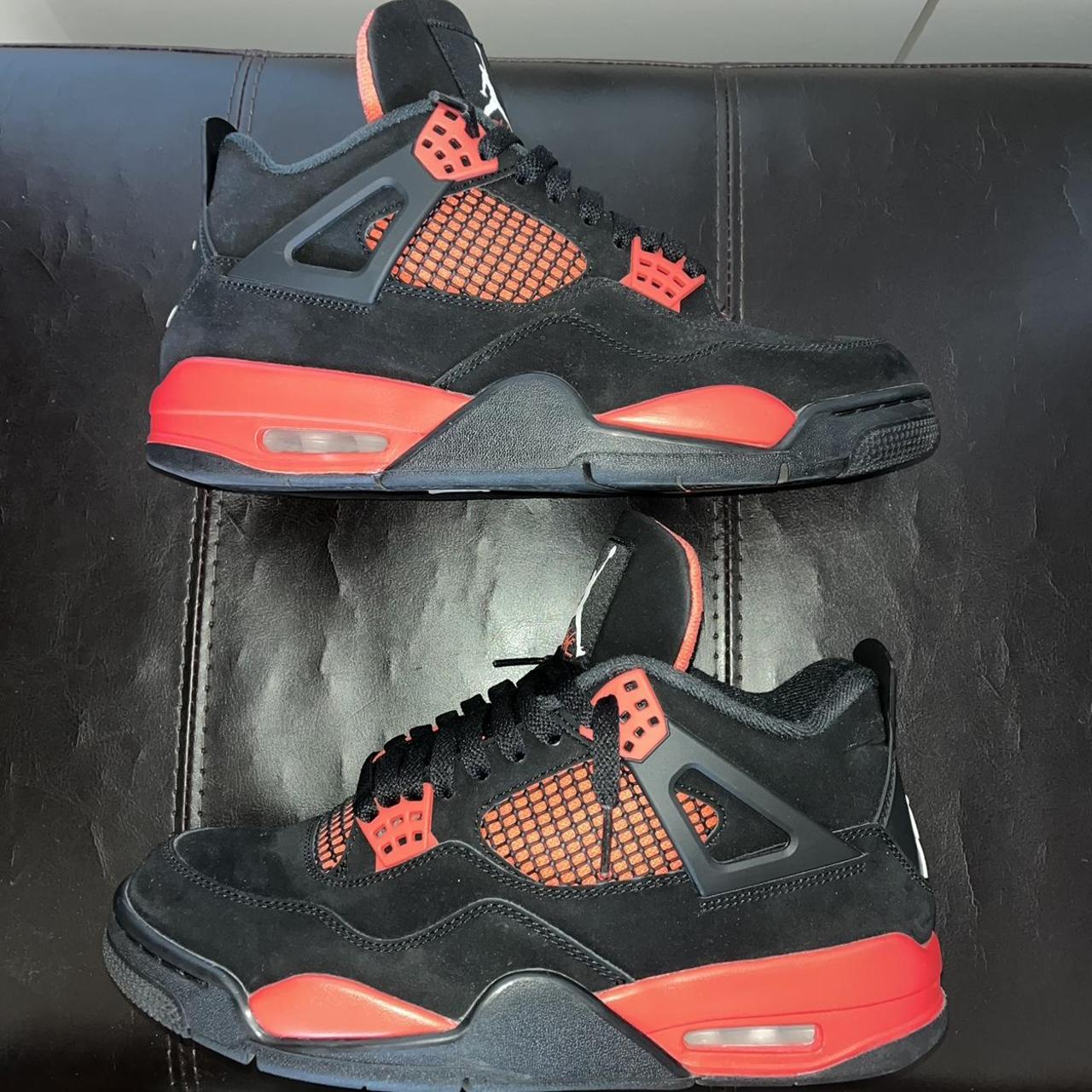 Jordan 4 Red thunder UK8.5 used in great condition,... - Depop