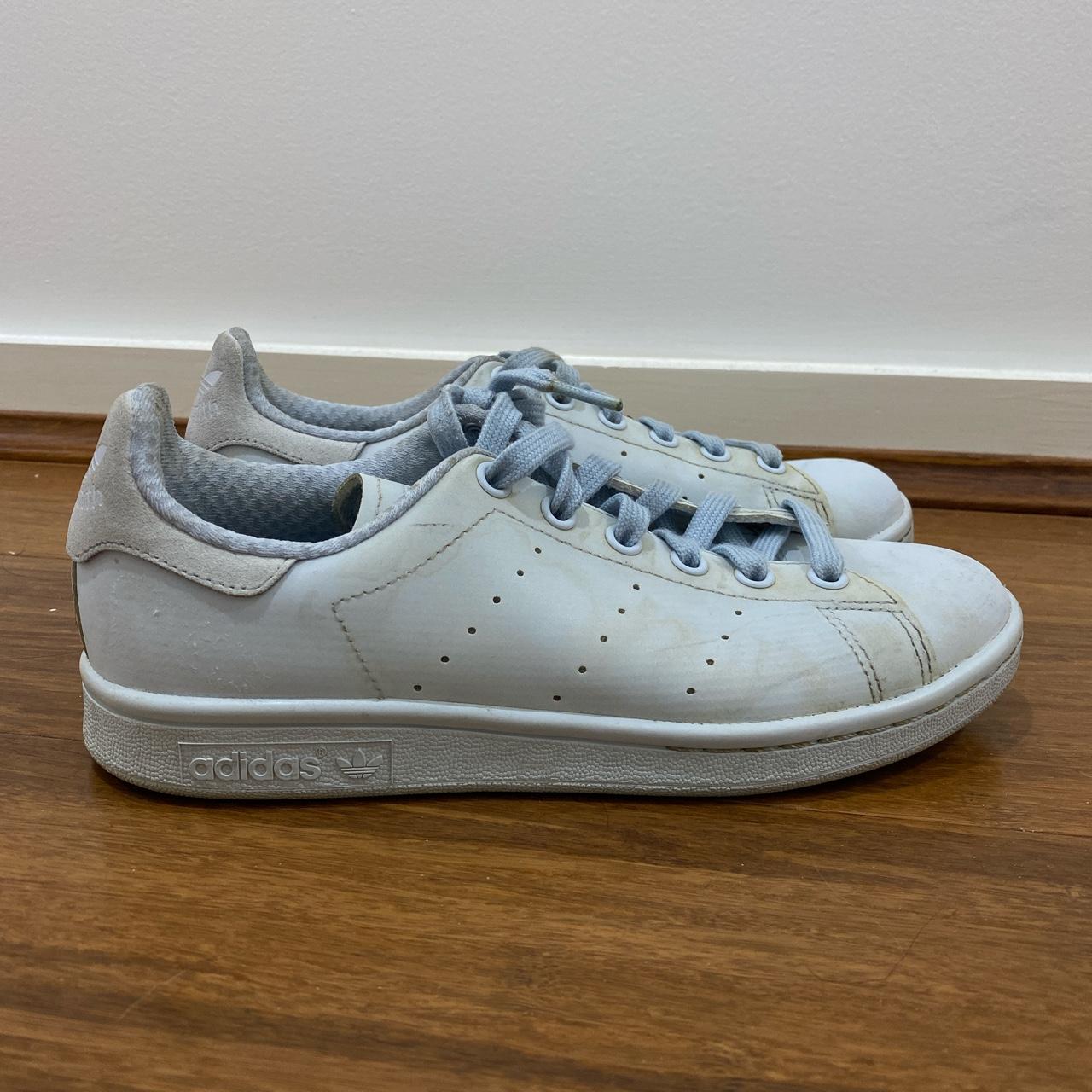 Adidas Stan Smith Adicolor Halo Blue Reflective. Depop