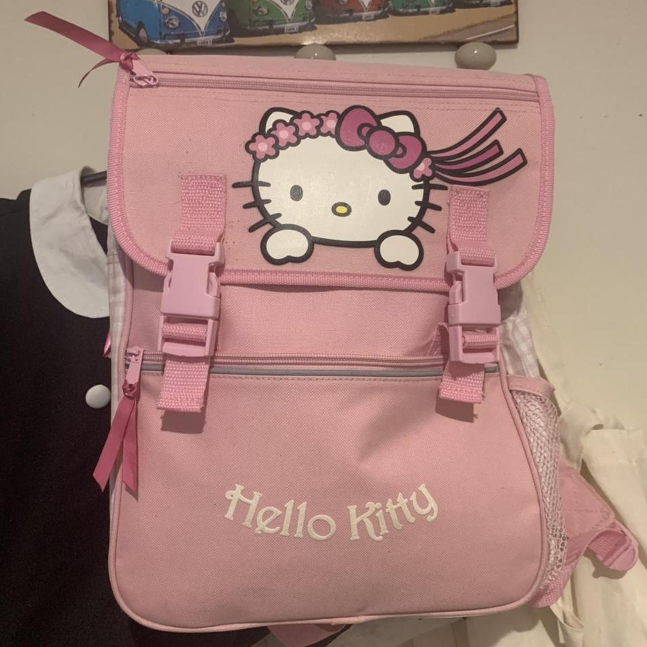absolutely adorable hello kitty backpack! little... - Depop
