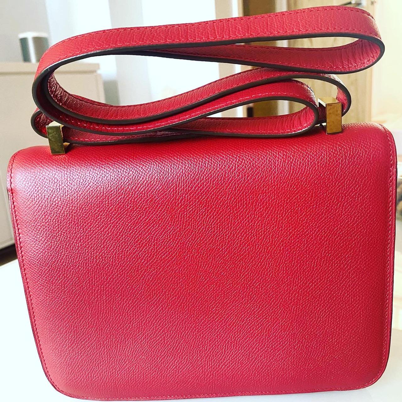 Hermes Constance 19cm original color “X9 Pink “. - Depop