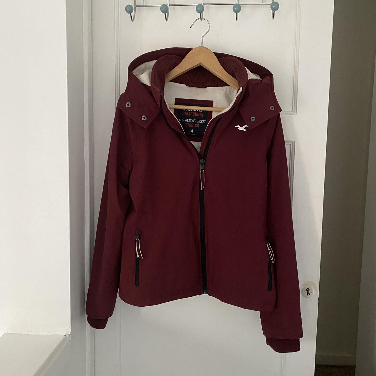 Hollister All Weather Jacket Size M In very good - Depop