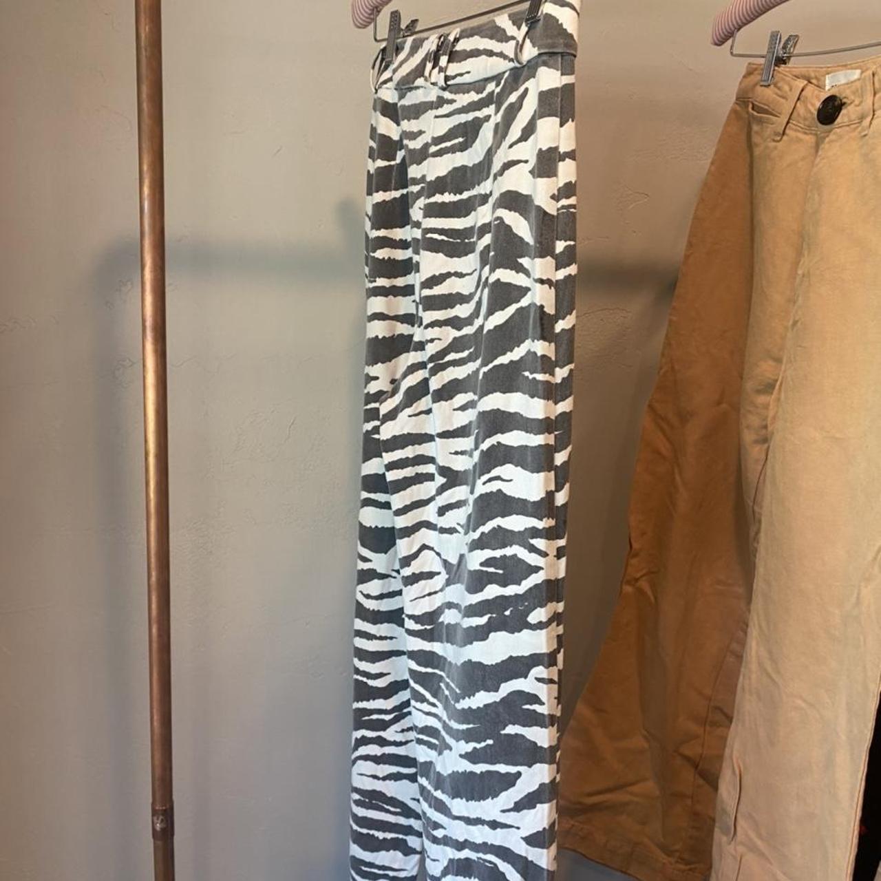 パンツ Molly drawls ZEBRA pants WIDE PANTS, ZEBRA