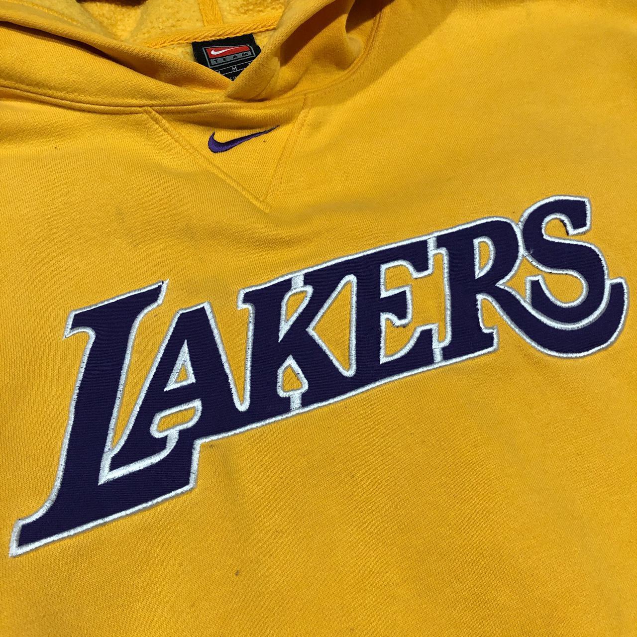 Vintage Los Angeles Lakers Nike Center Swoosh - Depop