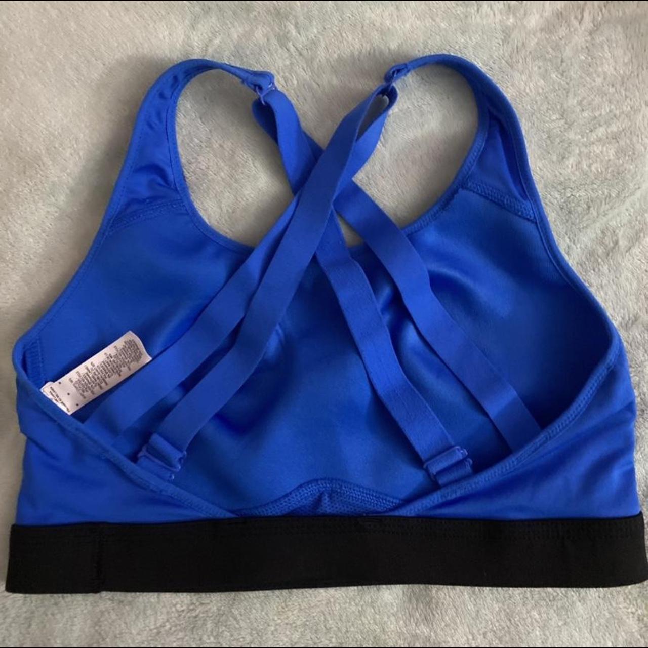 royal blue sports bra nike