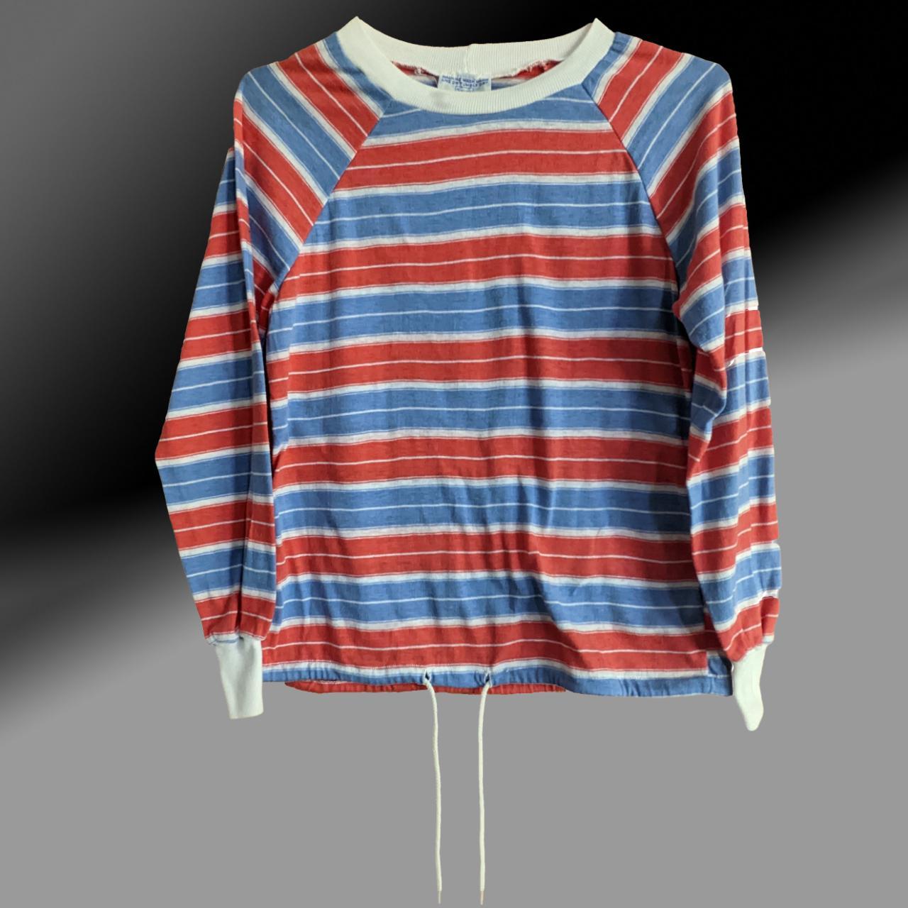 Sears Women's Blue and Red Jumper
