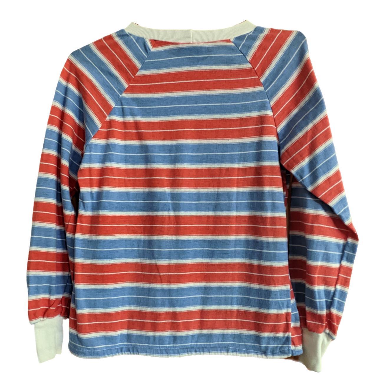 Sears Women's Blue and Red Jumper (2)