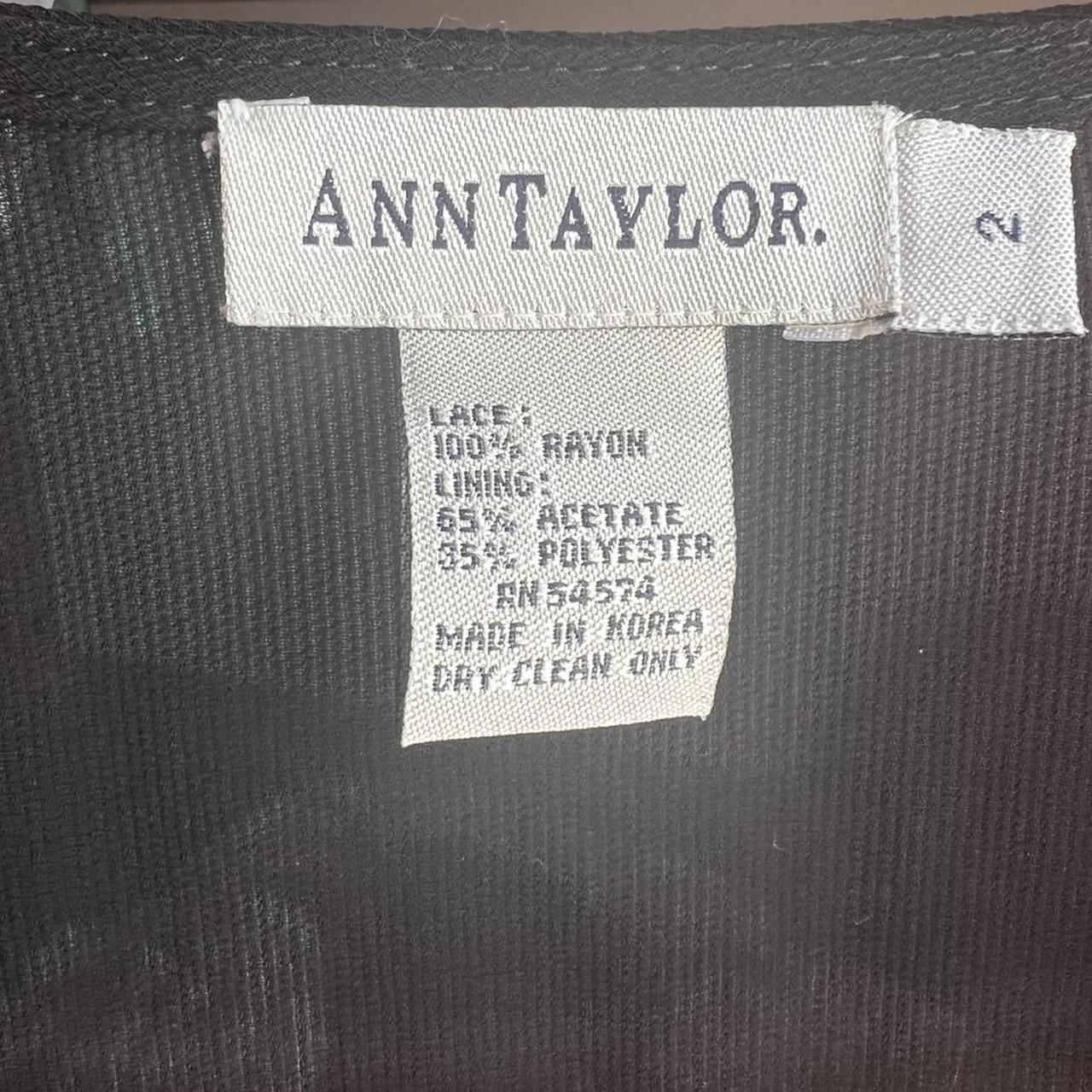 Ann Taylor Women's Black Corset (4)