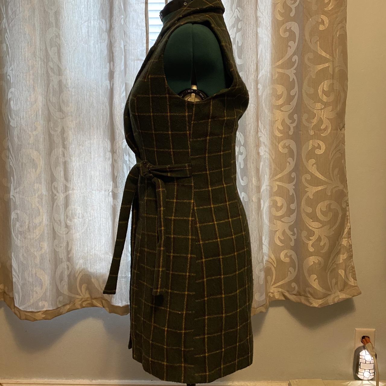 Product Image 2 - green tartan wrap dress, vintage