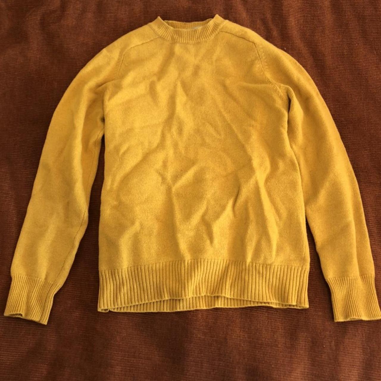 💛💛 MUSTARD HANDSOM WOOL JUMPER💛💛 Size XXS, fits a... - Depop